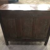 Buffet bas en chêne de style Louis XV, fin 19ème