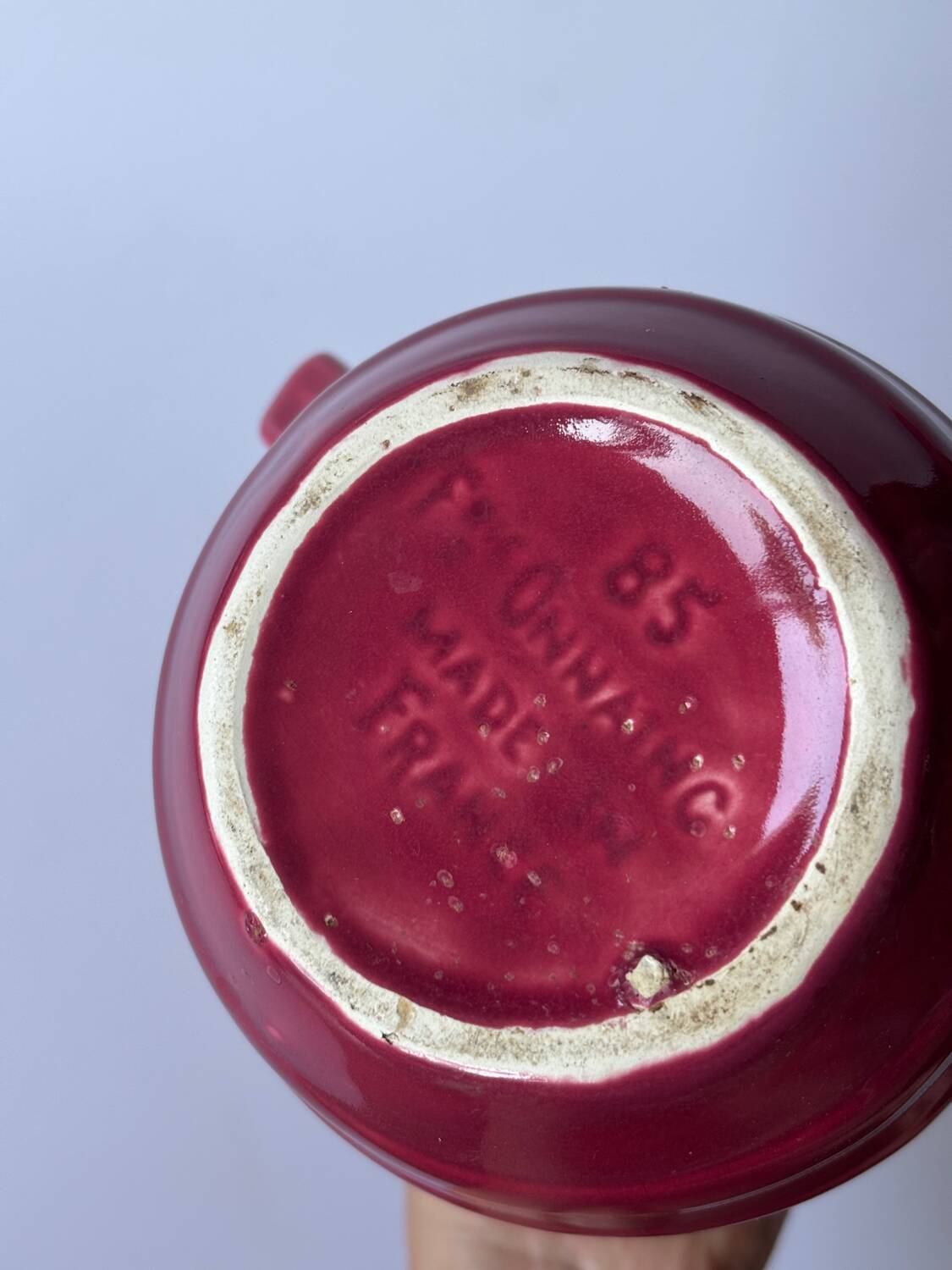 Pichet en céramique vintage