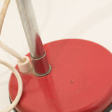 Red vintage lamp 60s "made in France"