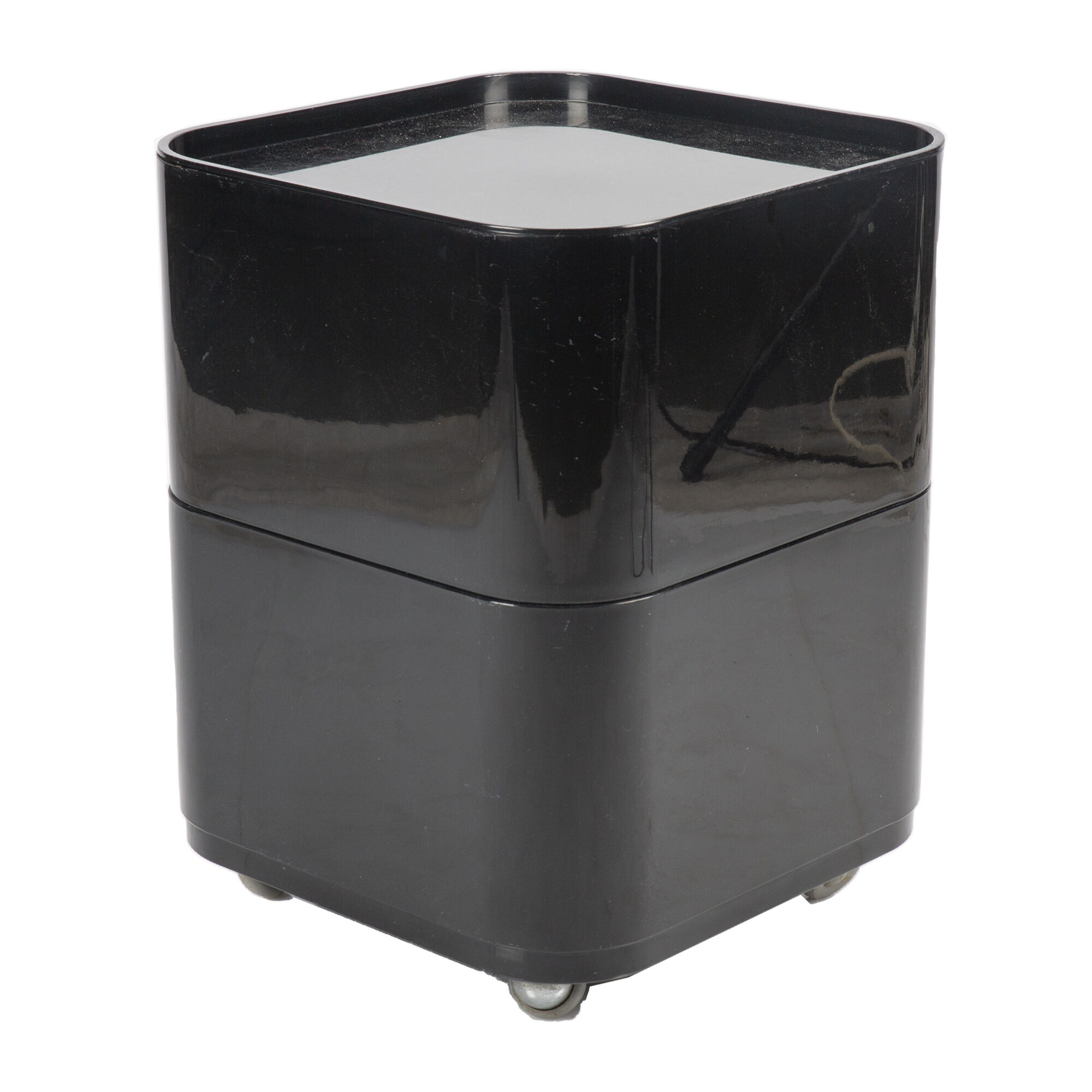 Black Componibili by Anna Castelli Ferrieri for Kartell