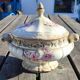 Round ceramic soup tureen Made in Italy