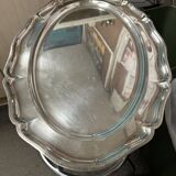 Set of 4 silver stainless steel trays CGHIMA ALPH