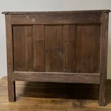 Petite Commode  Dite " Parisienne " En Noyer Et Hêtre .