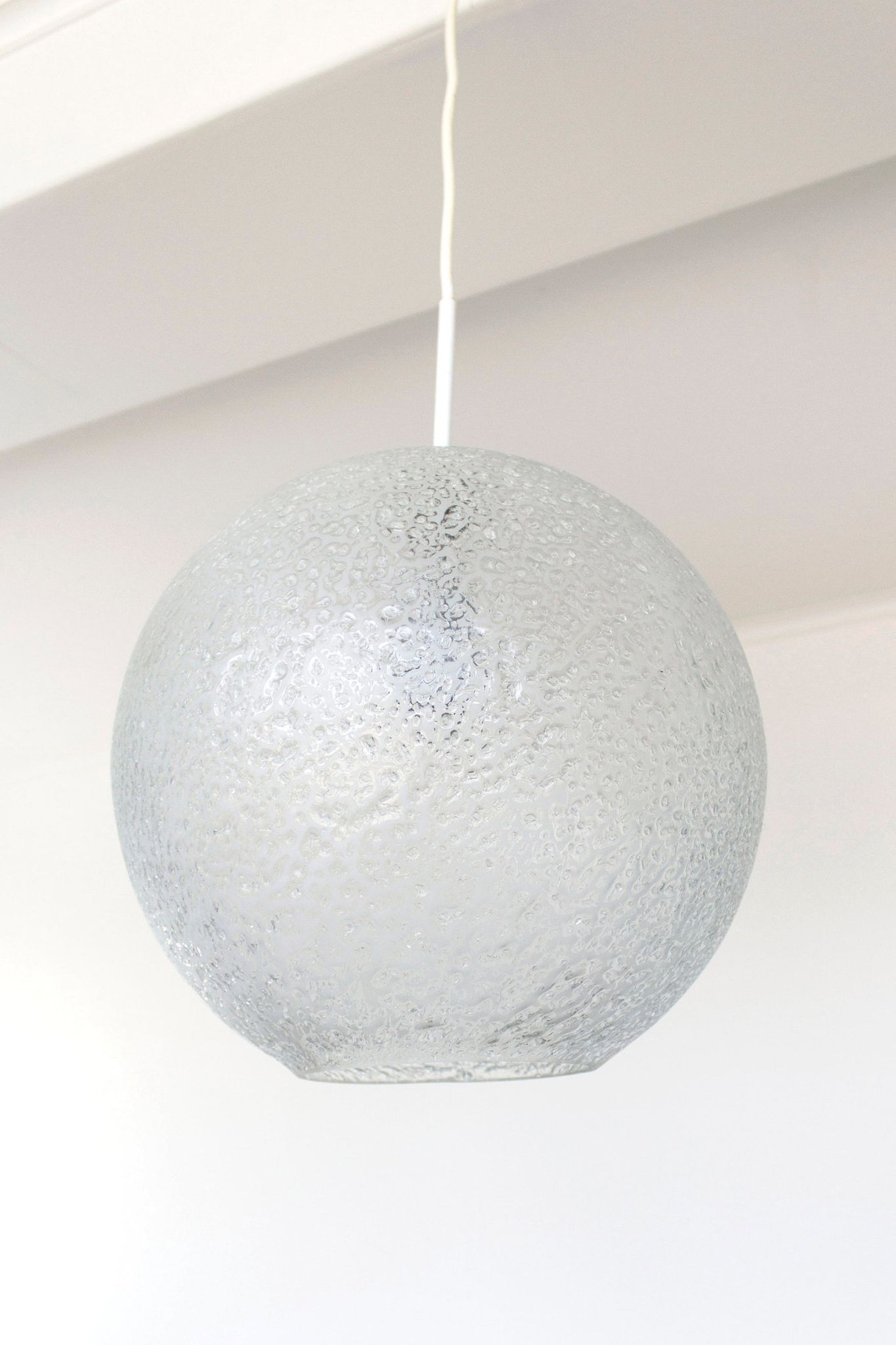 Suspension en verre de glace Doria Leuchten