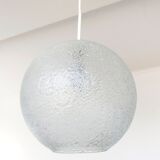 Wonderful DORIA Leuchten ice glass hanging Lamp