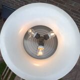 Old copper art deco floor lamp