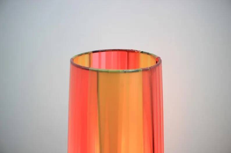 Big Midcentury Space Age Rocket Lamp, 1970s