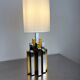 Midcentury modern BD Lumica cubic table lamp, Spain