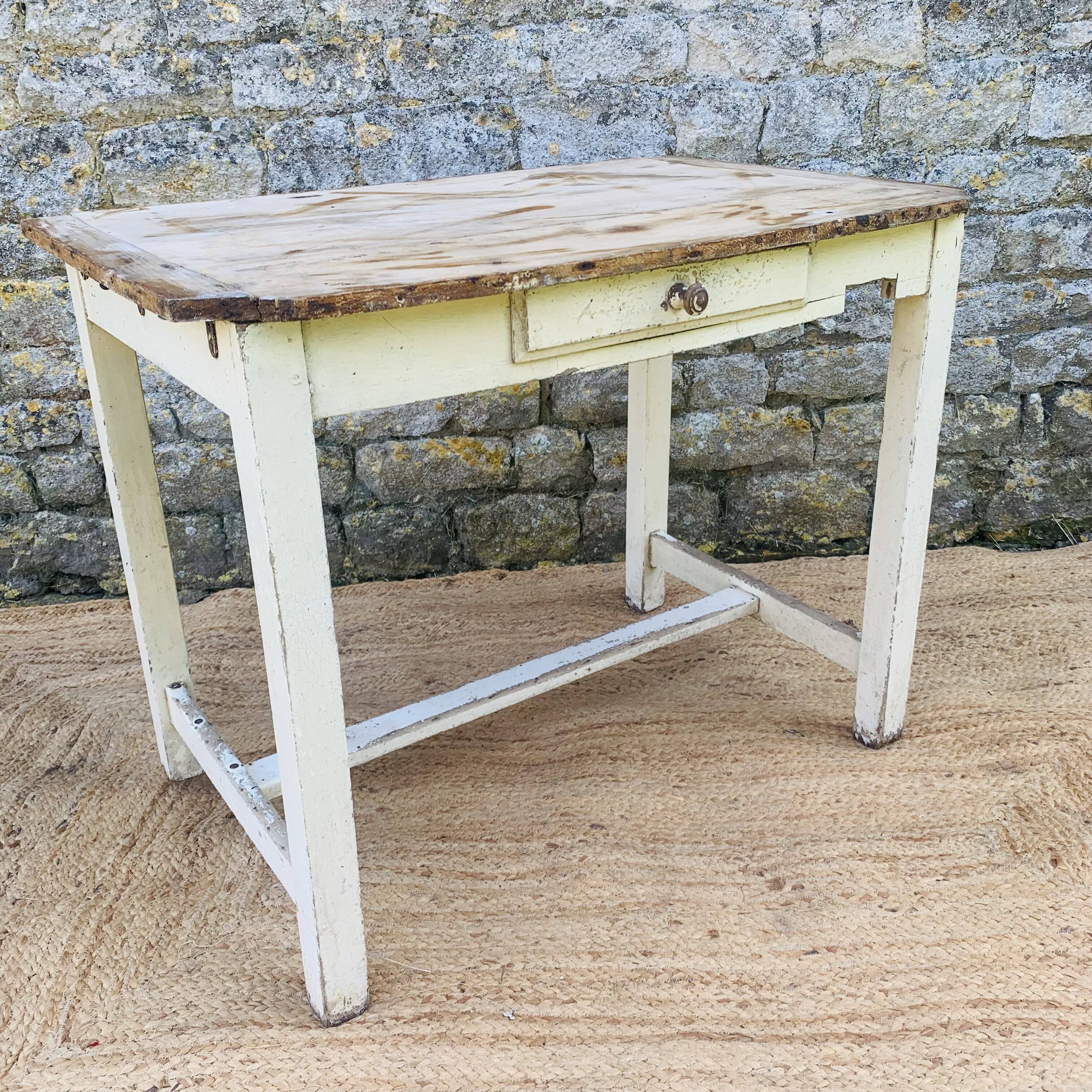 Old farmhouse table