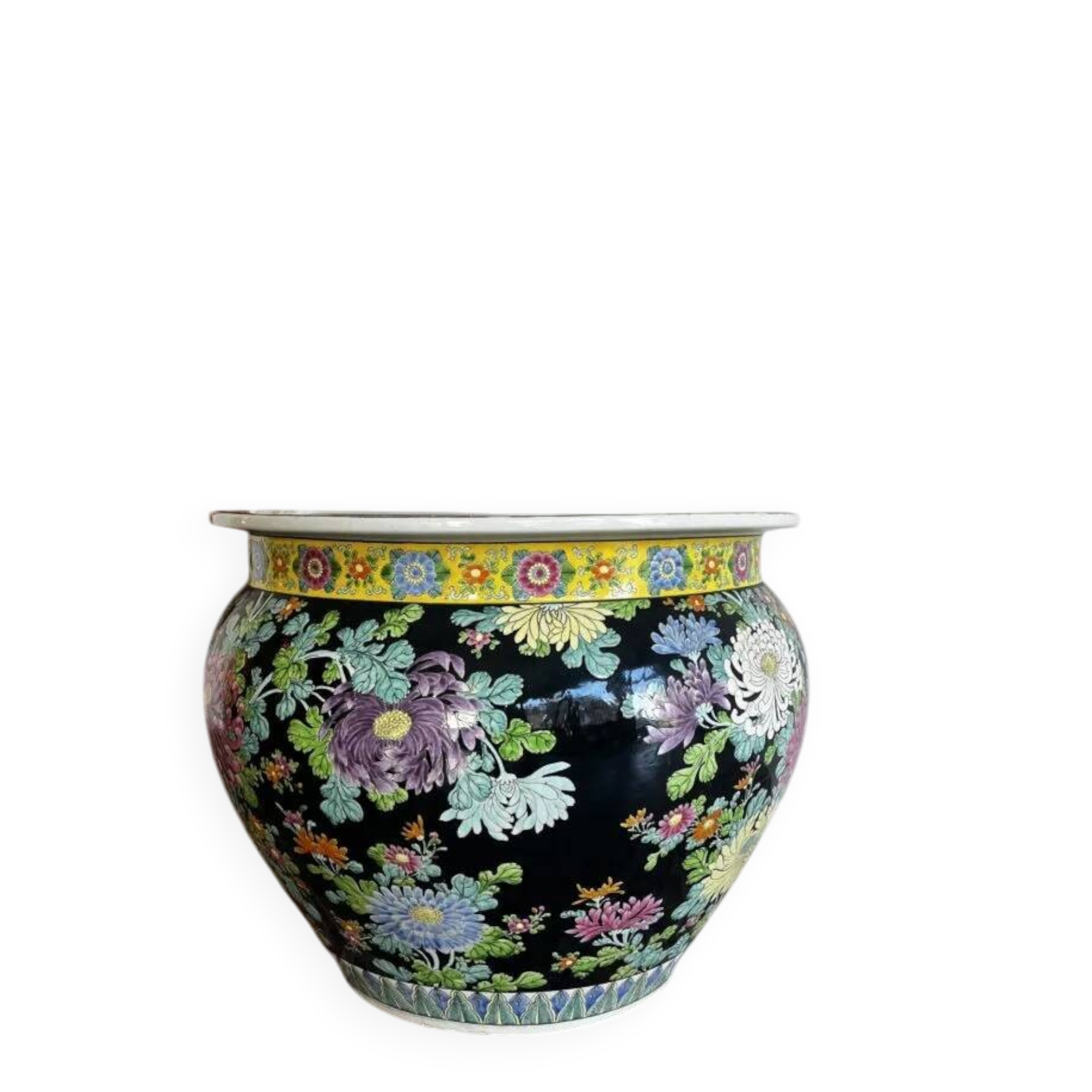 Pot de fleurs XXL asiatique