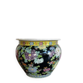 Pot de fleurs XXL asiatique