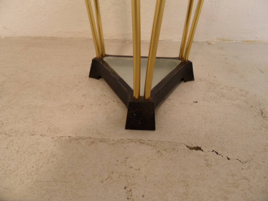 Vintage Hollywood Regency umbrella stand