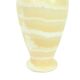 Small Vintage Vase Egyptian Marble Sinai Pearl 1980s