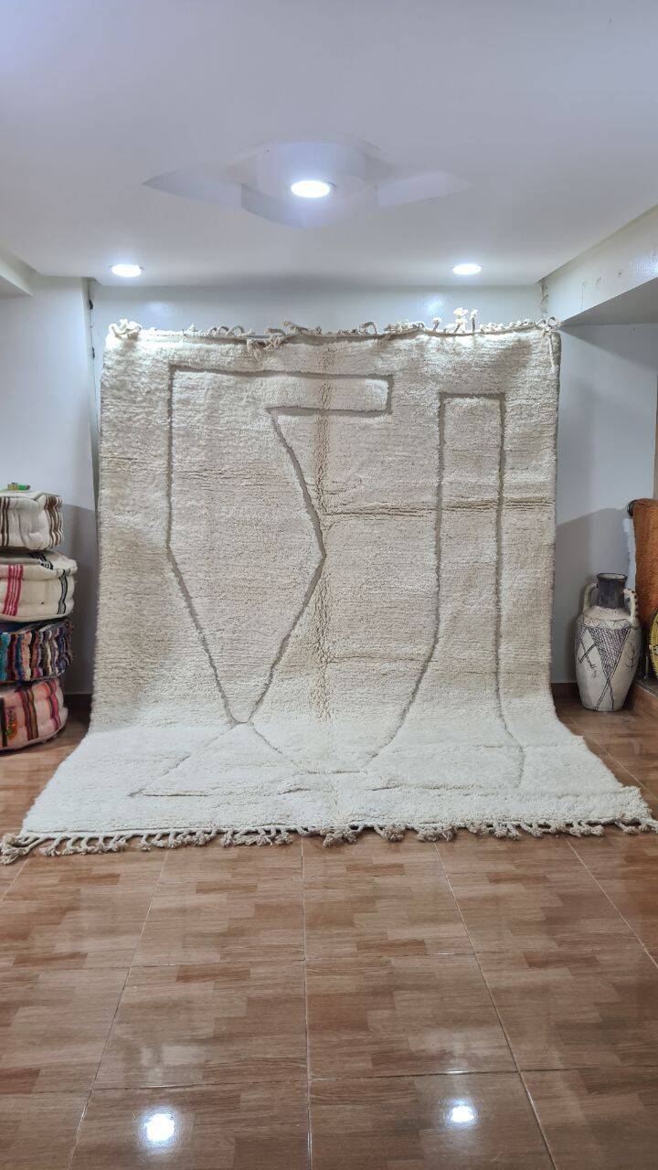 Handmade Beni Ouarain rug 300x200 cm