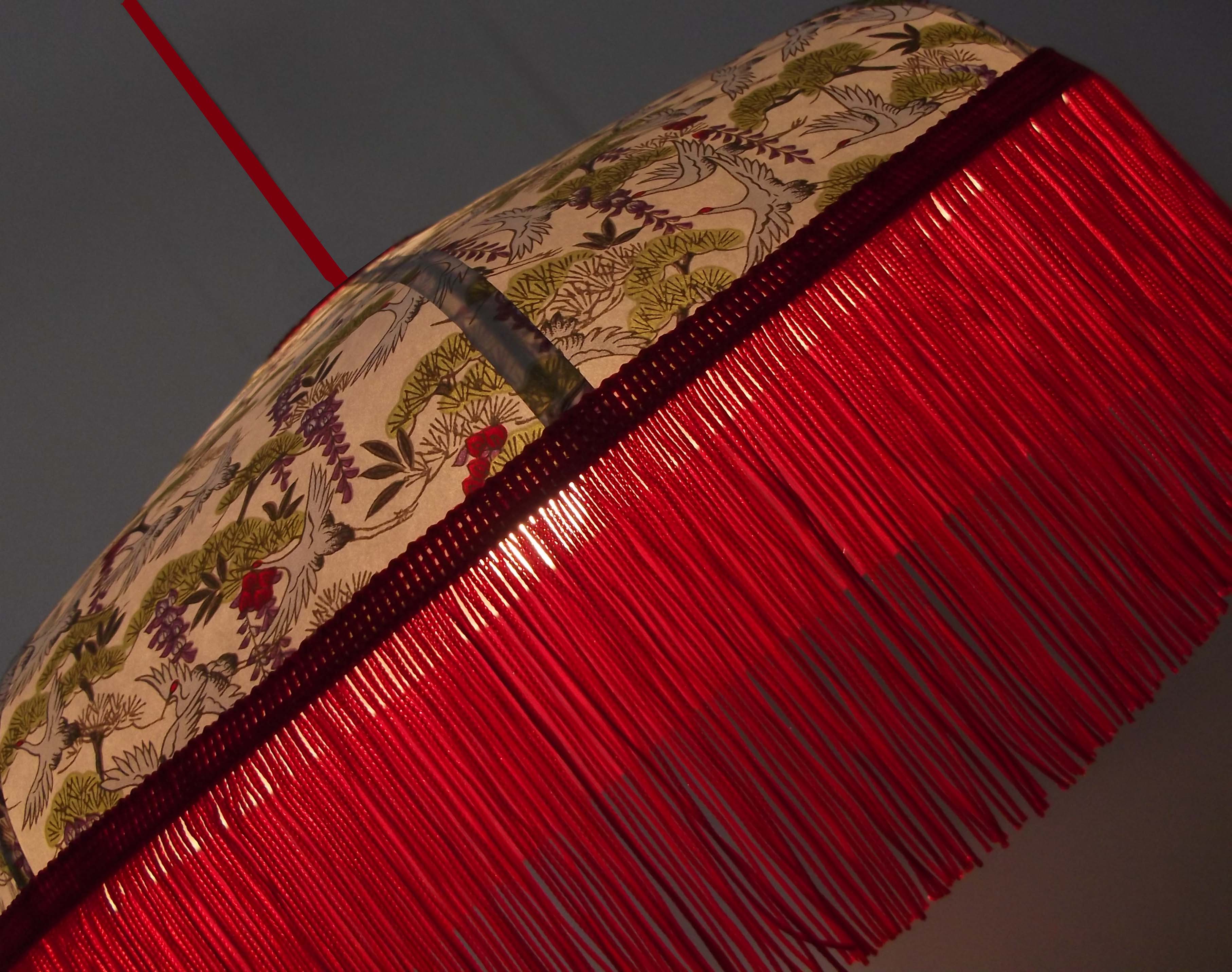 Japanese paper pendant lamp "Valentina"