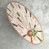 Ceramic coffee table Soleil Vallauris Barrois