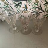3 glasses
