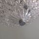 Spherical suspension in cut glass, Belgium 1960-1970
