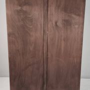 Art Deco Walnut Wardrobe by Jindrich Halabala, 1940s