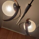 Vintage suspension lamp 50s