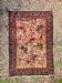 Handmade Ispahan Persian carpet, royal hunting scene, wool and cotton, 160x110cm.