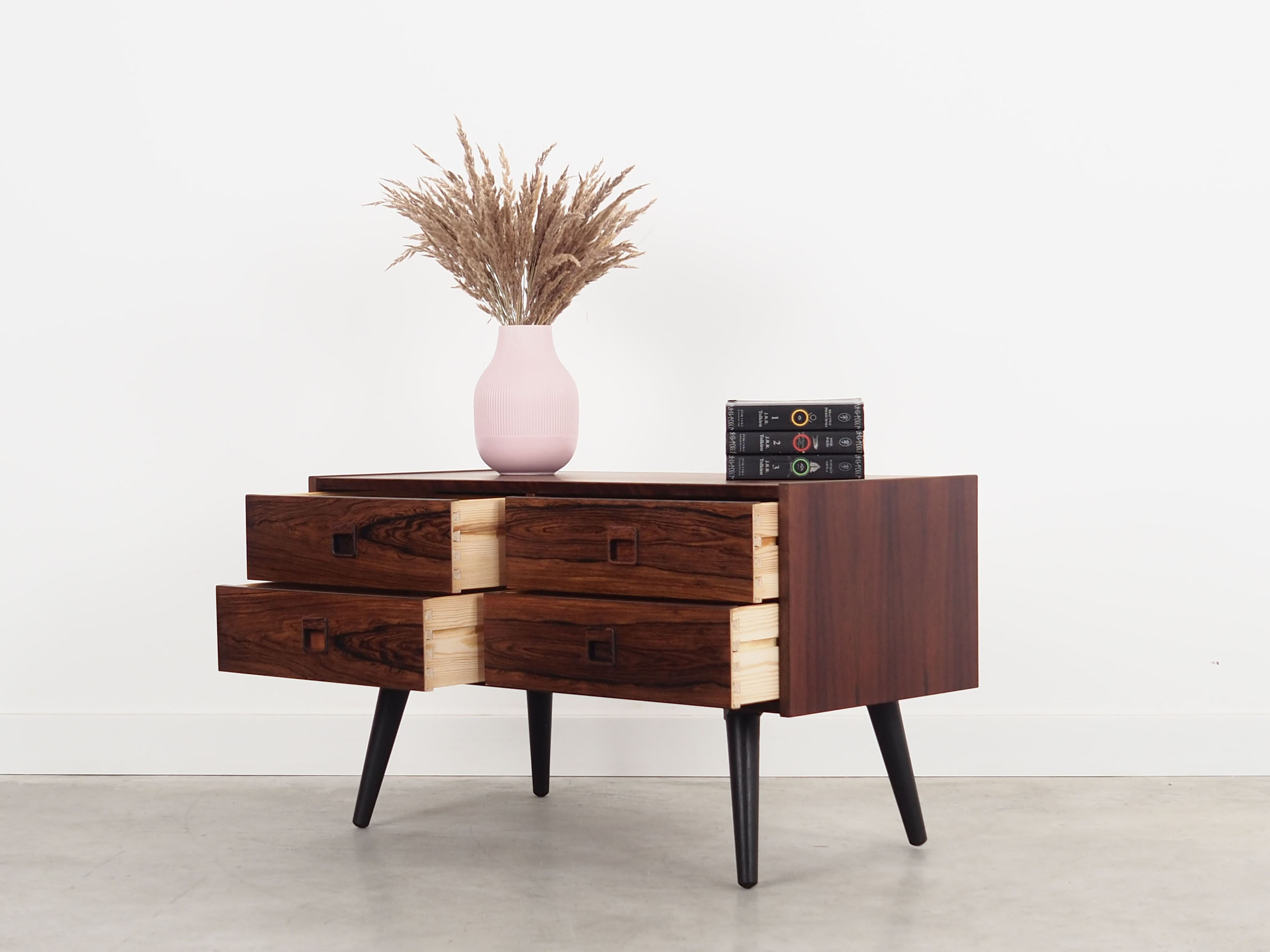 Commode en palissandre, design danois, années 1970, fabriqué au Danemark