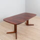 Skovby rosewood extendable table with 2 leaves, Denmark 1970s