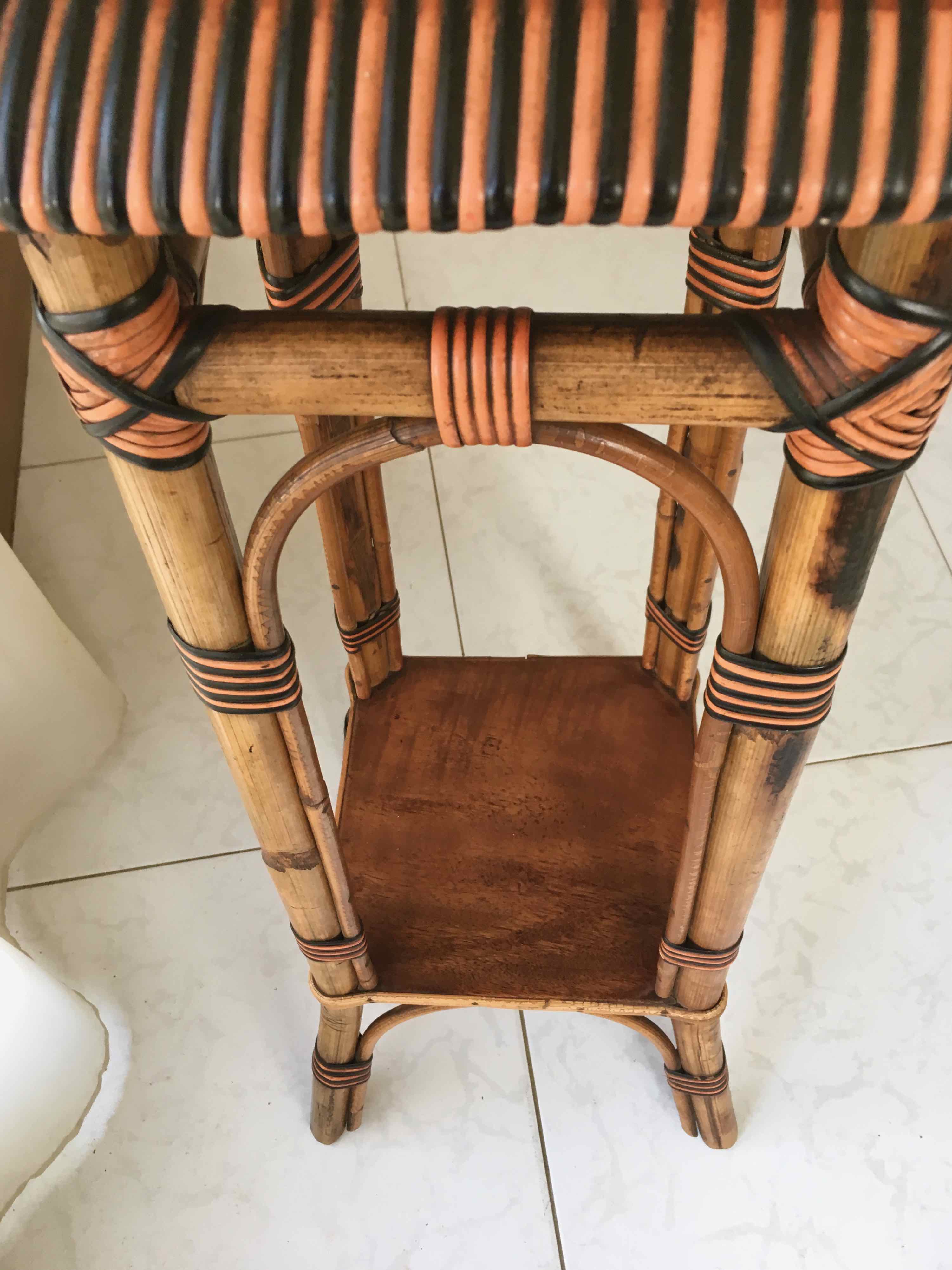 Bamboo and wicker harness 1970