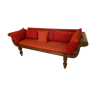 Carved wood sofa and canning