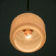 Vintage bauhaus opaline cascade pendant light, 1940s