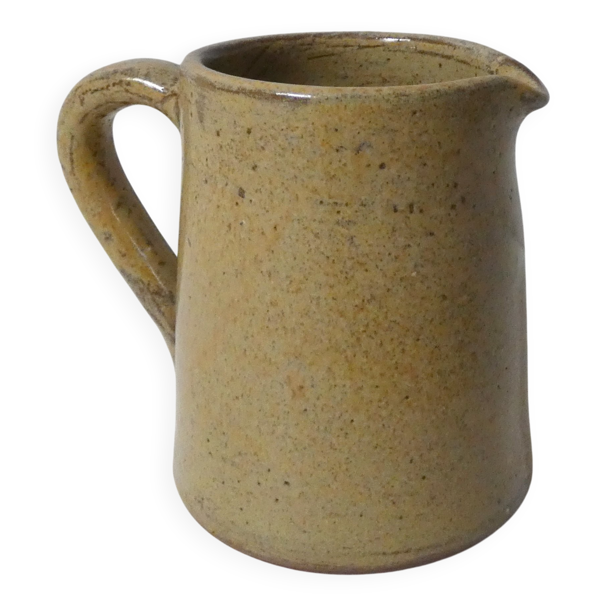 vintage stoneware cream jug