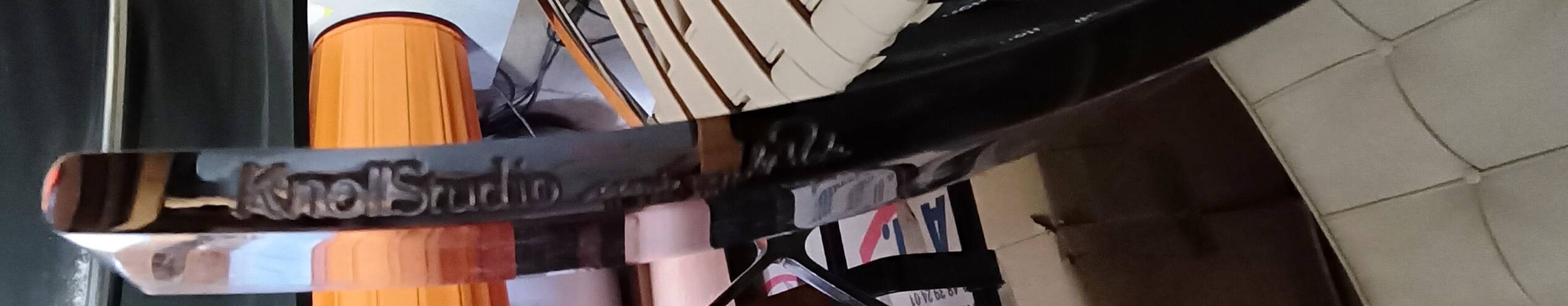 Pair of Barcelona armchairs, Knoll