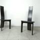 Set of 8 dining chairs by Rob & Dries van den Berghe, 1980s - set of 8