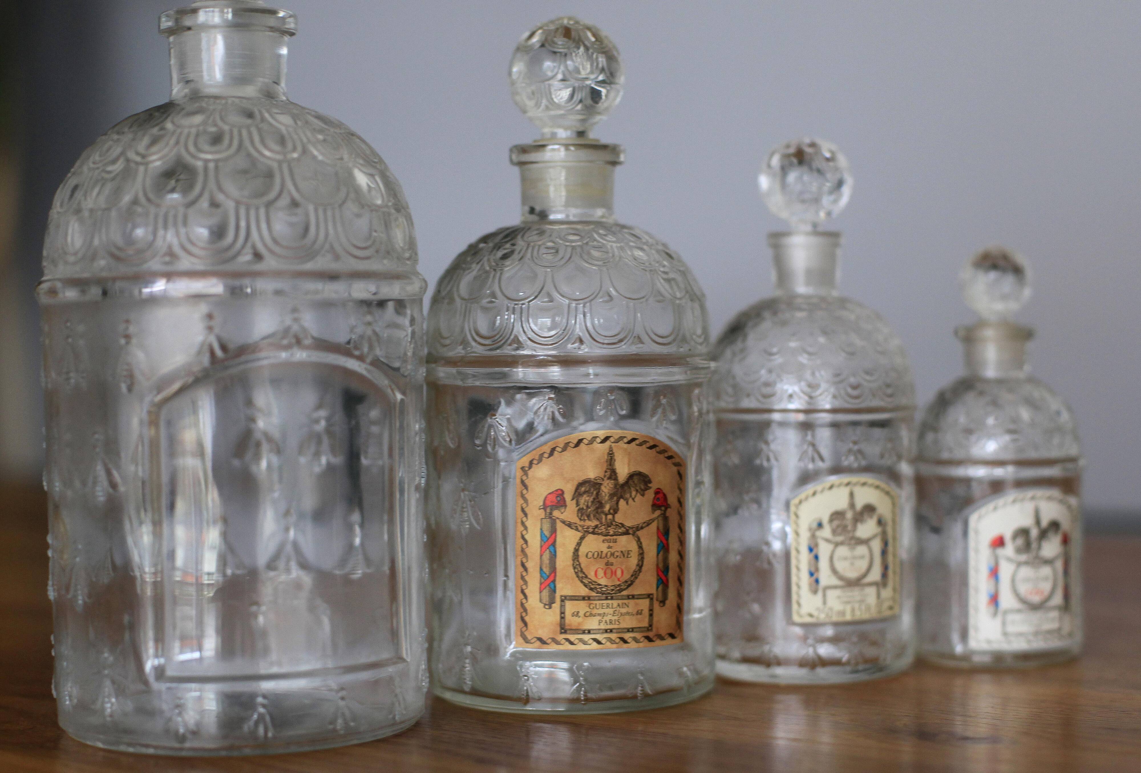 Old bee bottles Guerlain