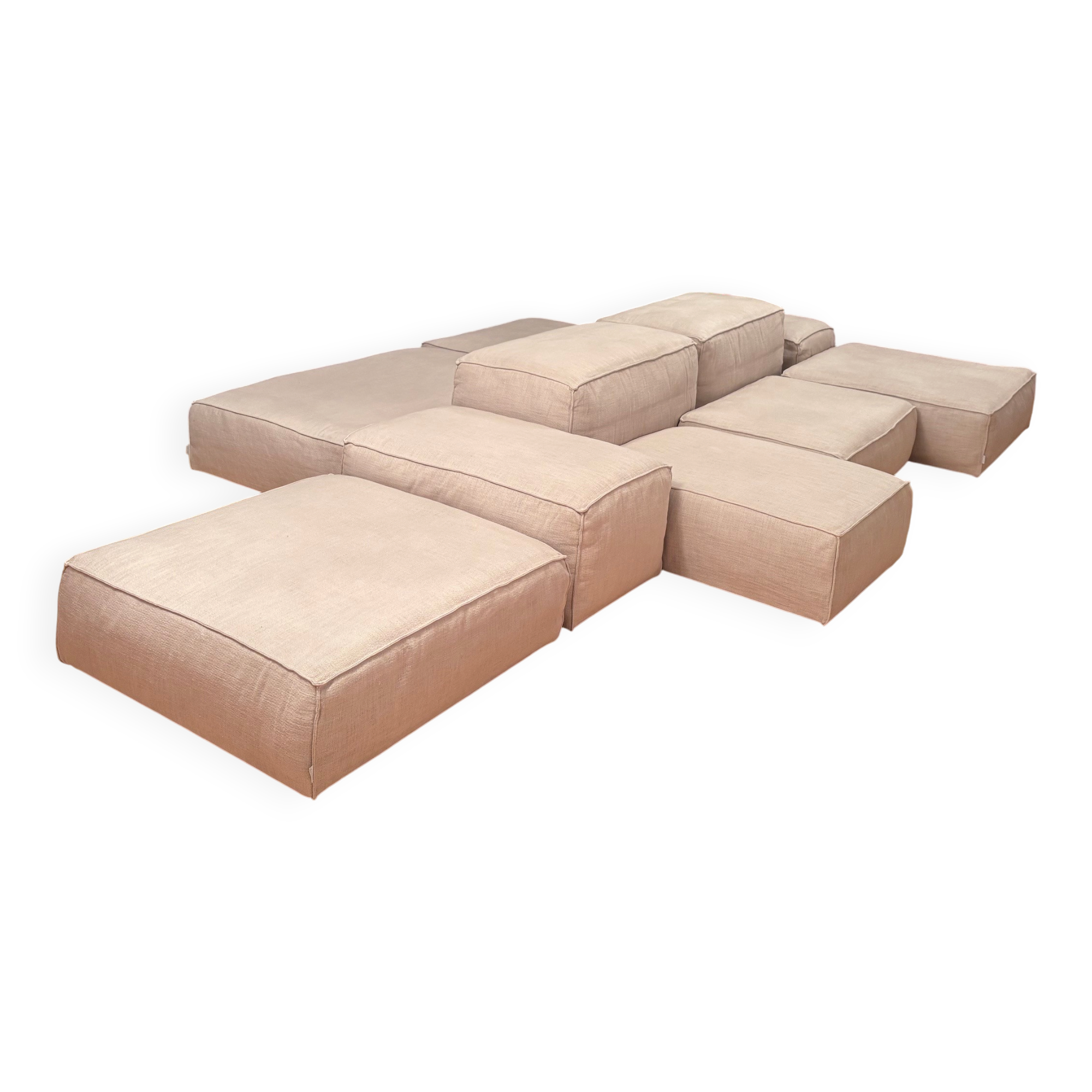 Extrasoft modular sofa designed by Piero Lissoni, Living Divani, Italy