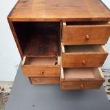 Craft cabinet with drawers