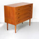 Vintage Teak Chest of drawers by Hansen & Guldborg, 1960s