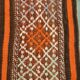 Faded Natural Orientel Kilim Rug, 146x252 Cm