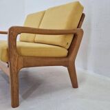 Midcentury 2 seater Teak Sofa by Juul Kristensen, Denmark, 1970s