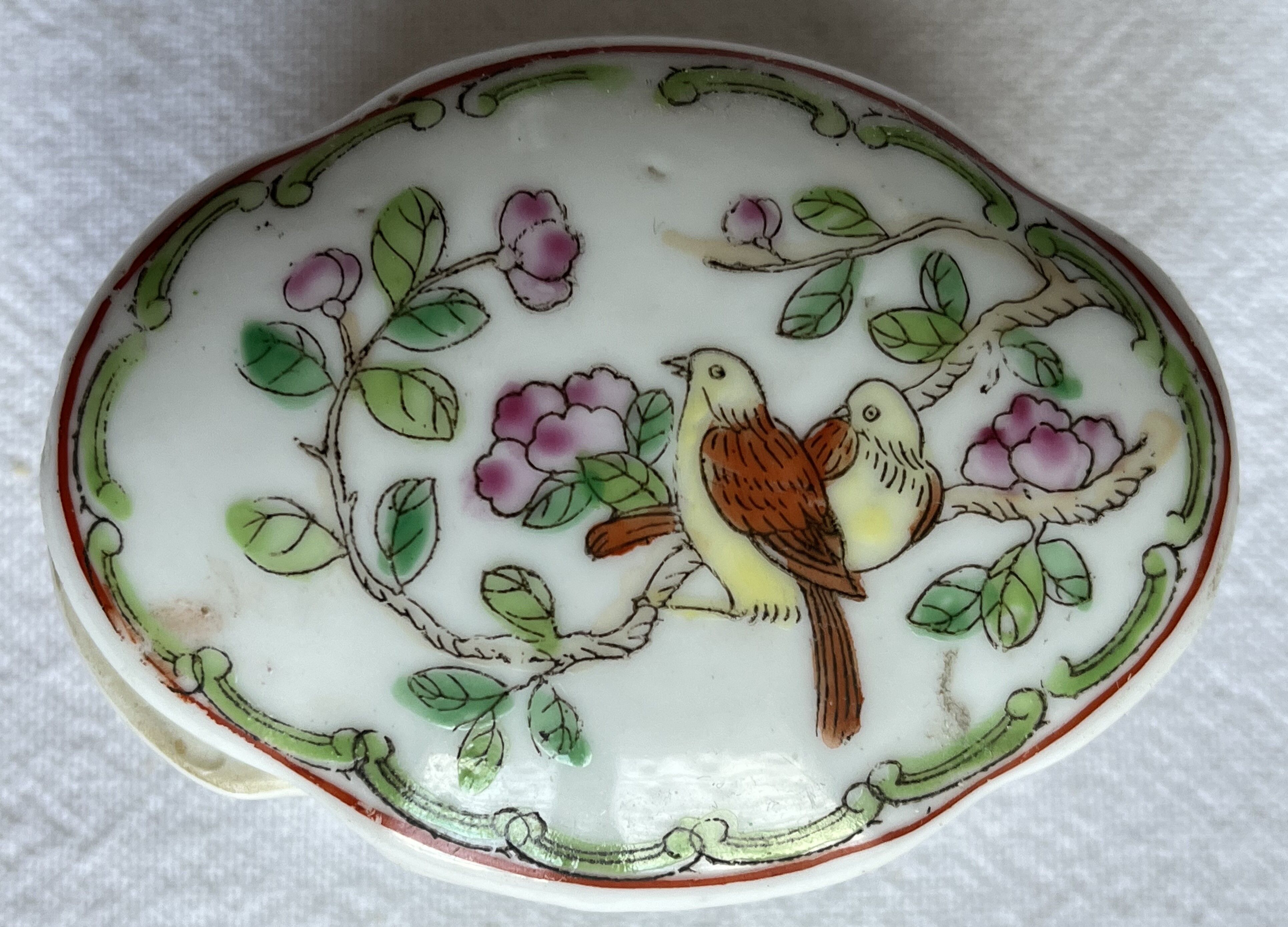 Porcelain box from China