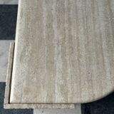Vintage travertine coffee table