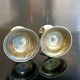 Golden bronze candlesticks