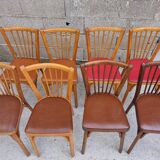 Chaises baumann assises similicuir