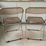 Plia 5 chairs by Giancarlo Peretti for Castelli vintage