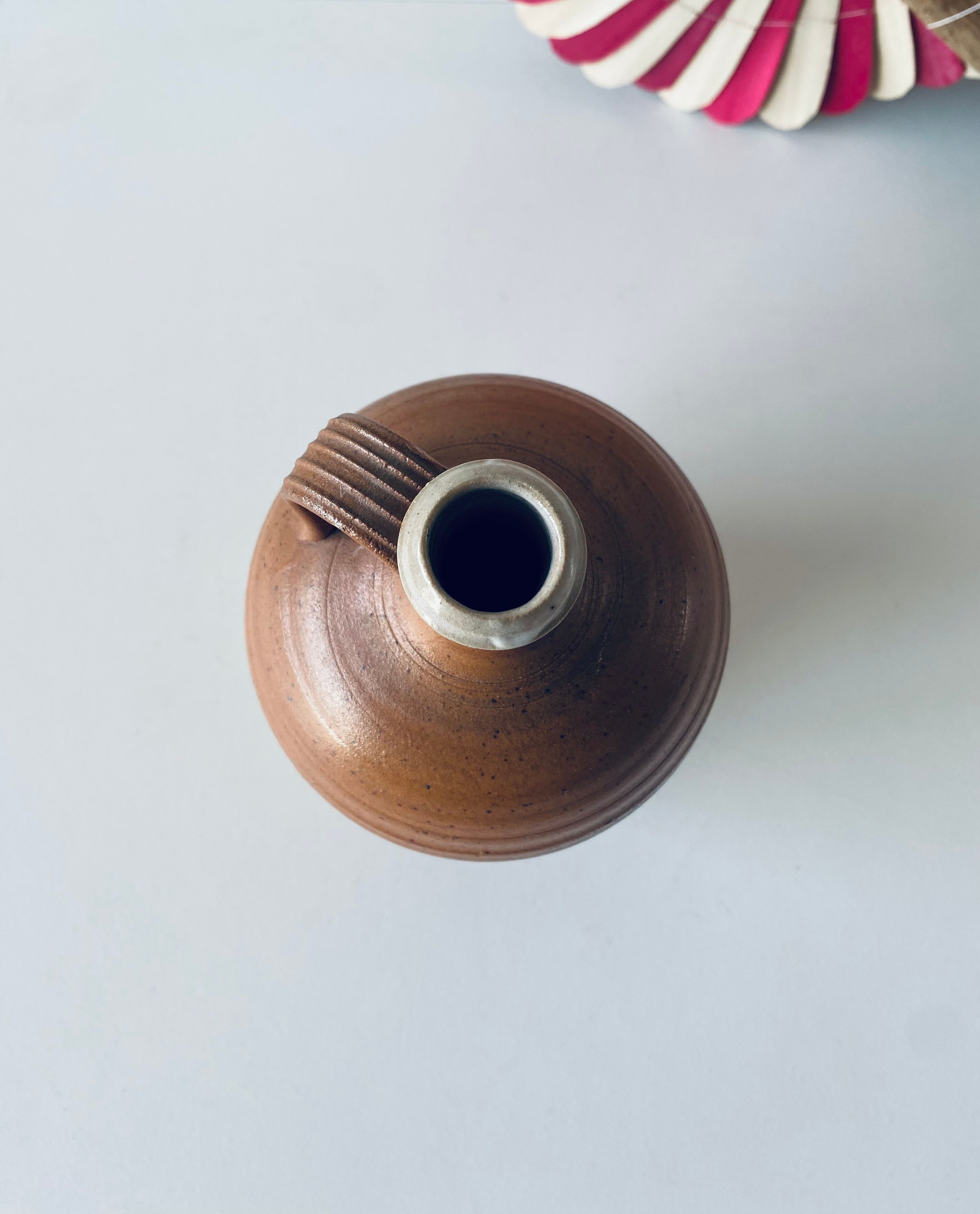 Ancient jug in Corsican pottery sandstone