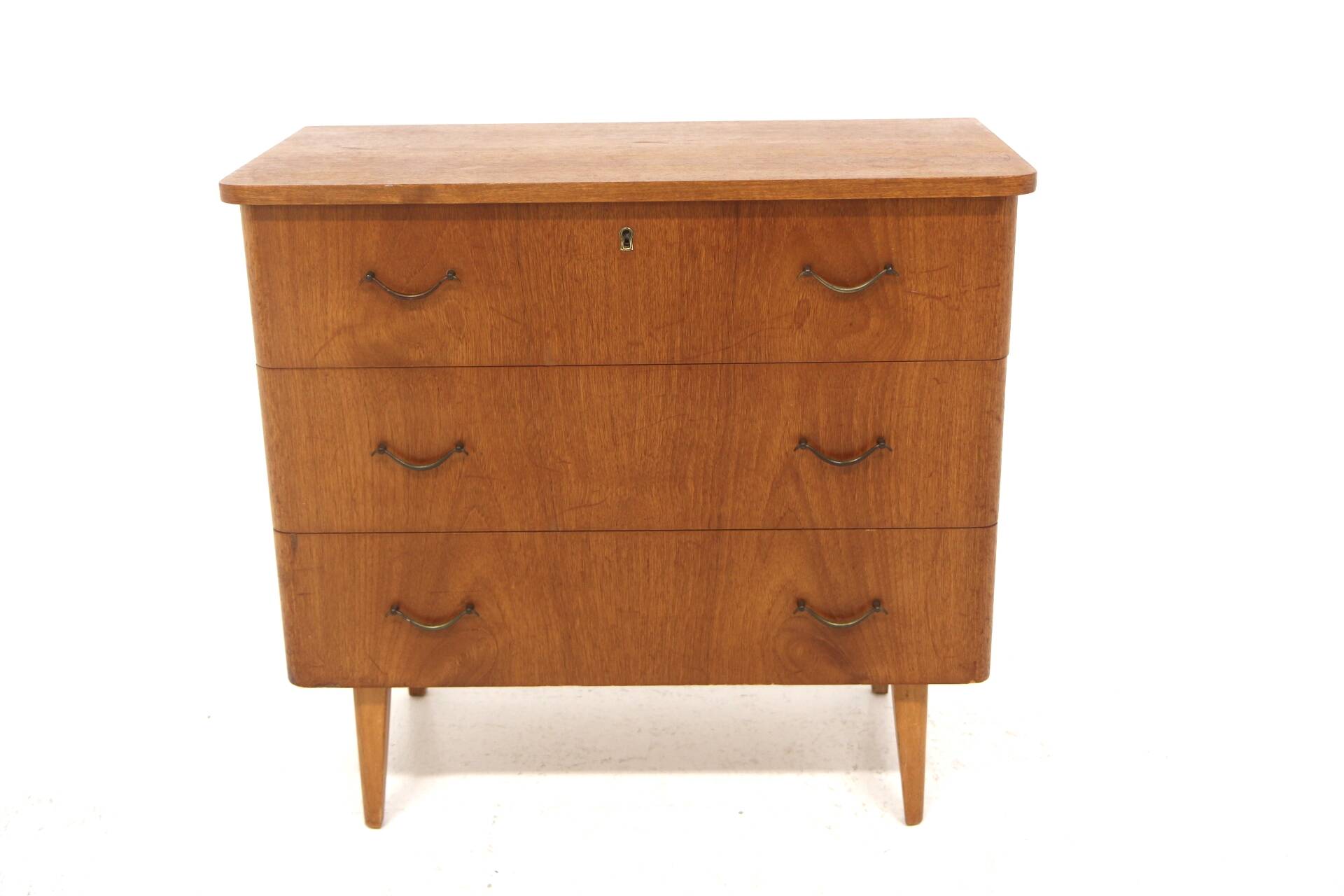 Scandinavian teak chest of drawers, Sweden, 1950