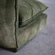 Vintage suede leather armchair, Italy, 1970s
