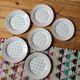 Set of 6 K&G Luneville dessert plates