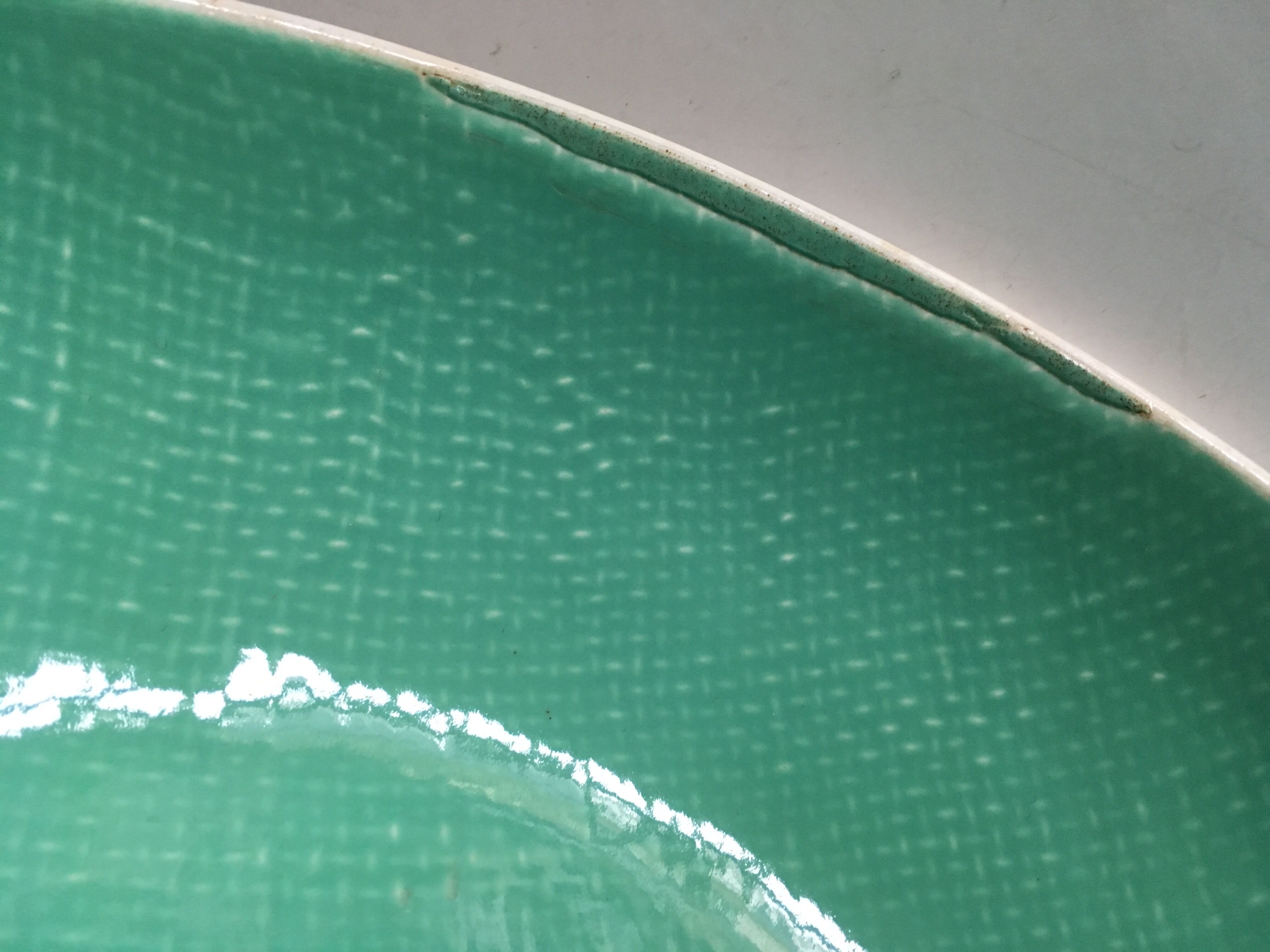 deep dish or bowl Deauville ceramic of Salins, 60 s
