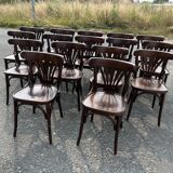 Set of 16 bistro chairs